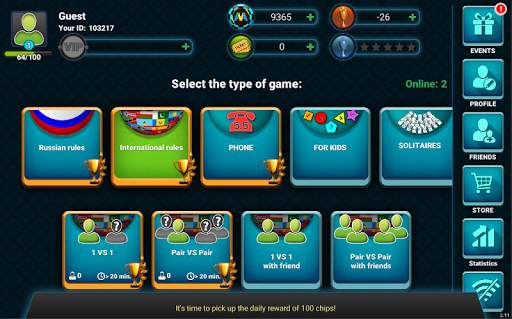 Dominoes 3D screenshot 1