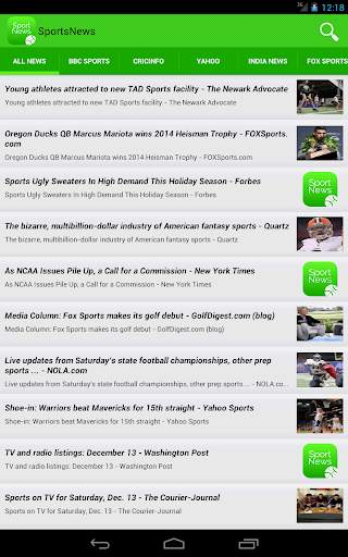 Latest Sports News Headlines screenshot 8