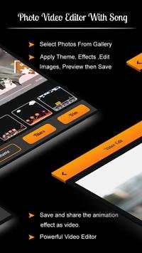 Photo Video Editor With Song screenshot 2