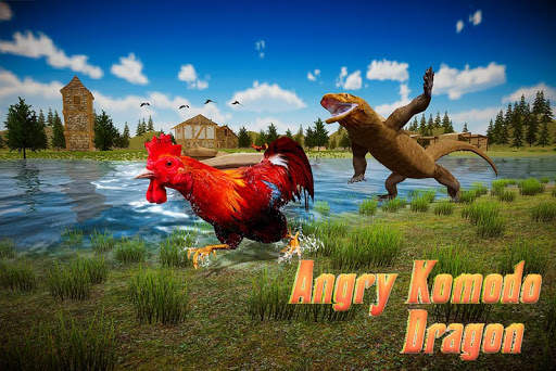 Angry Komodo Dragon: Epic RPG Survival Game screenshot 8
