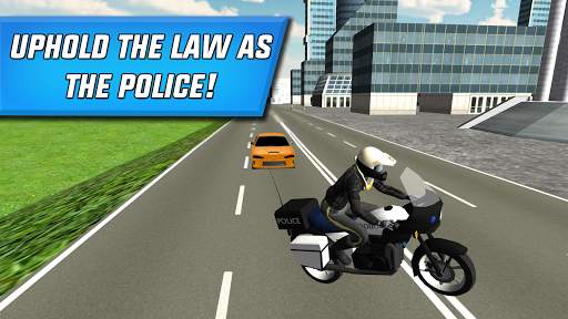 Police Motorbike City Driving screenshot 4