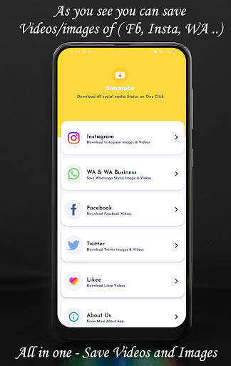 Snaptubè All Video Downloader screenshot 2