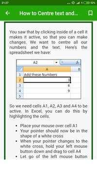 Learn MS Excel screenshot 5