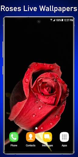 Roses Water Live Wallpaper screenshot 3