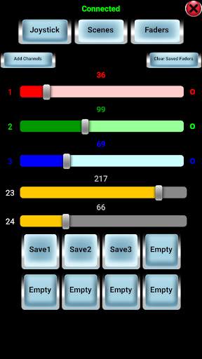 DMX controller screenshot 5
