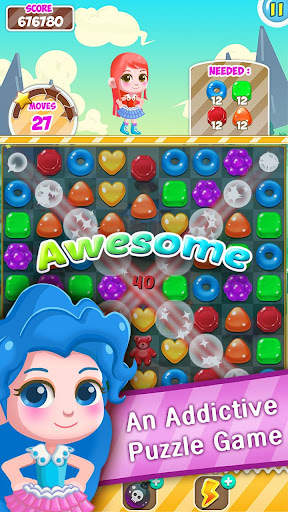 Candy Sweet Pop  : Cake Swap screenshot 6