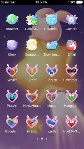موضوع الألعب BUNNY  CLAUNCHER 3 تصوير الشاشة