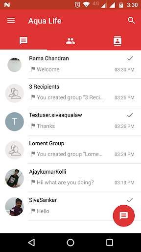 Aqua Life Secure Messenger screenshot 2