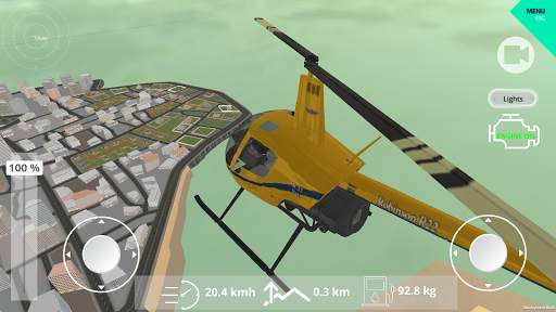 Free Helicopter Simulator screenshot 7