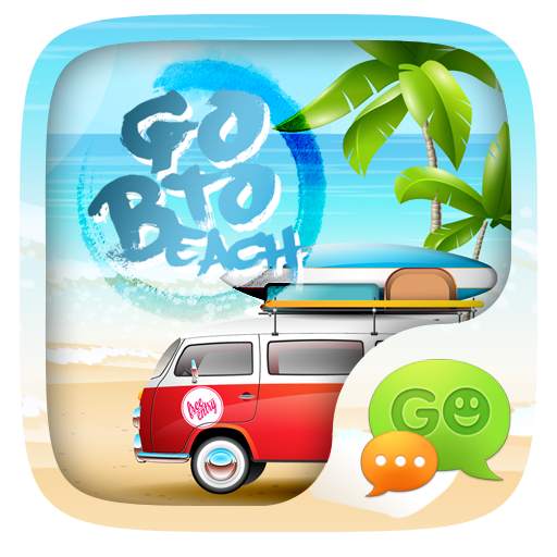 GO SMS GO TO BEACH THEME 1.1