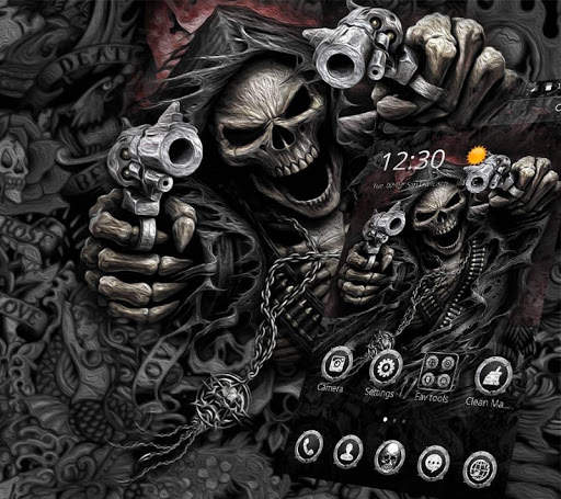 Hell Devil Death Skull Theme screenshot 3