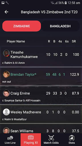 Cricstar - Cricket Live Line- Live Cricket Score screenshot 5