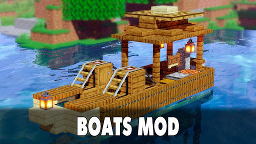 Boats Mod for Minecraft PE screenshot 2
