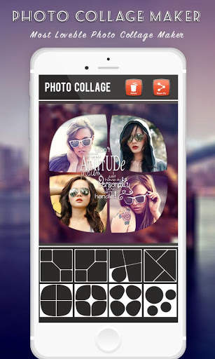 Photo Collage Maker Grid Square Editor Free screenshot 5