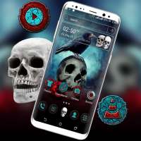 Skull Crow Launcher Theme on 9Apps