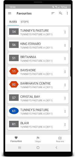 Ottawa Transit: GPS Real-Time, Buses, Trains, Maps screenshot 1