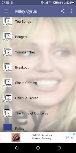 Miley Cyrus Songs screenshot 2