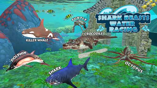 Shark Beasts Water Racing screenshot 1