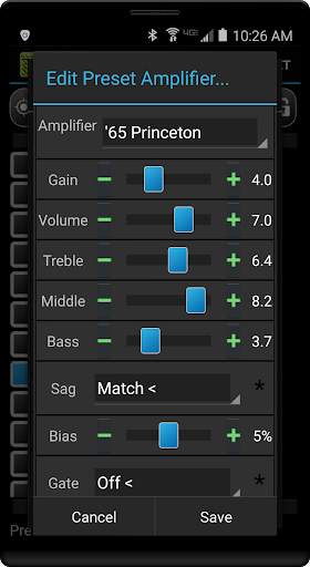 Remuda Lite - USB Guitar Amplifier Control App screenshot 3
