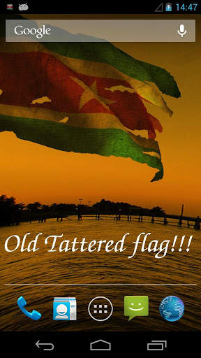 Suriname Flag Live Wallpaper screenshot 6