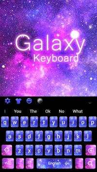Dream Galaxy Keyboard Theme screenshot 4