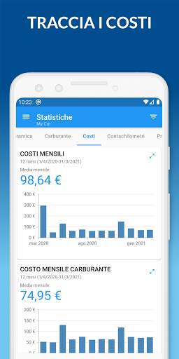 My Car: Tracker carburante screenshot 4
