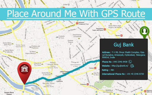 Find NearBy Place - Place Around Me With GPS Route screenshot 2