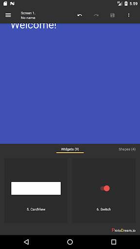 ProtoDream.io - Application prototype tools (Beta) 2 تصوير الشاشة