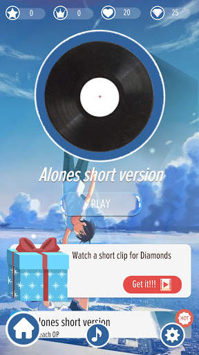 Piano Tiles Anime Music screenshot 1
