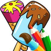 Color Me Ice Cream - Sweet Treat Summer Fun icon