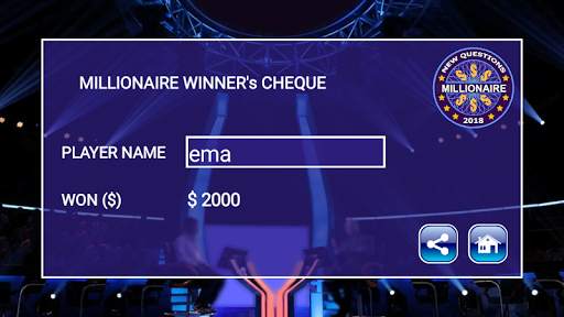 New Millionaire 2020 - Quiz Game screenshot 2