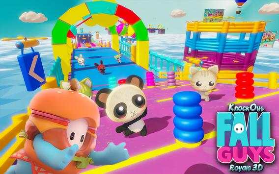 Knockout Fall Guys Royale 3D: Mensch Knock Over screenshot 4