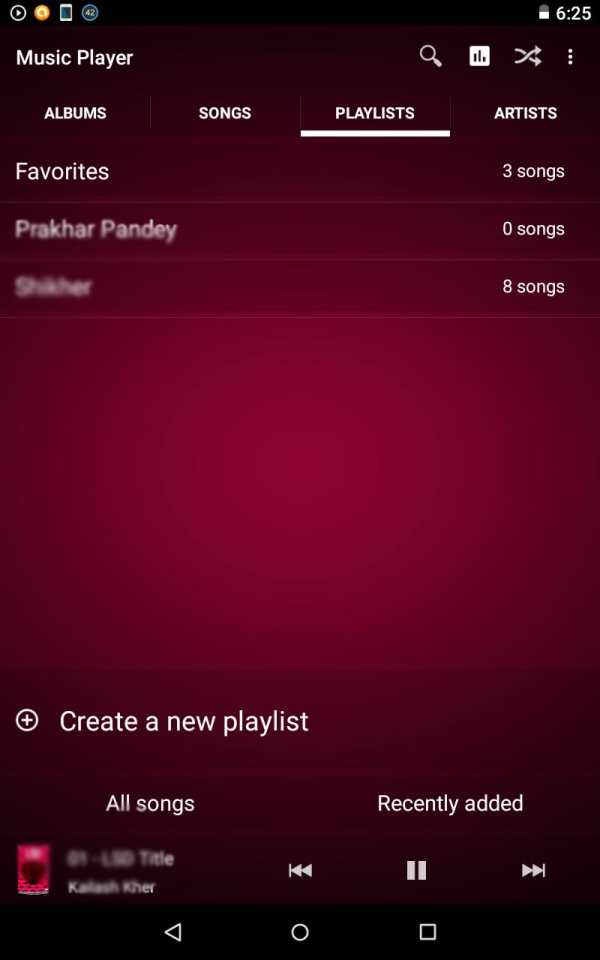 Axif Music Player screenshot 2