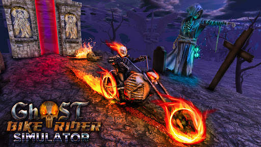 Ghost Bike Rider Simulator screenshot 1