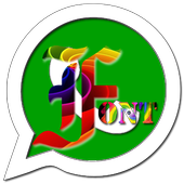 Fonts Style For Whatsapp Direct Message icon