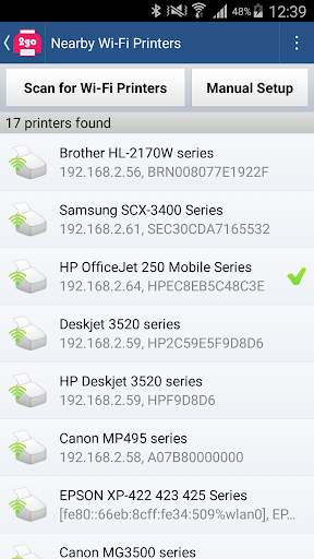 Printer 2 Go screenshot 2