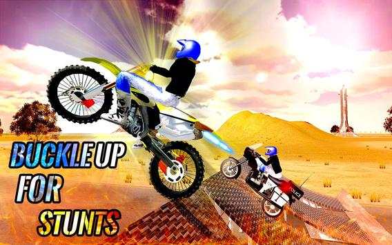Crazy Bike Rider Stunt Race 3D screenshot 6