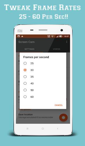 Screen Cam - NO ROOT screenshot 2