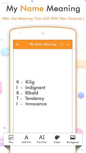 My Name Meanings screenshot 2
