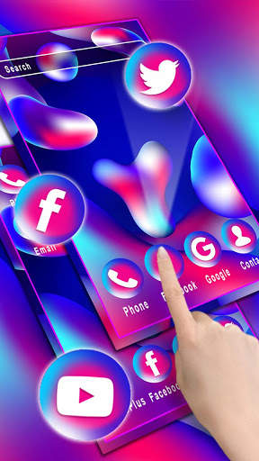 Abstrat, Business, Bubble Themes & Live Wallpapers screenshot 1