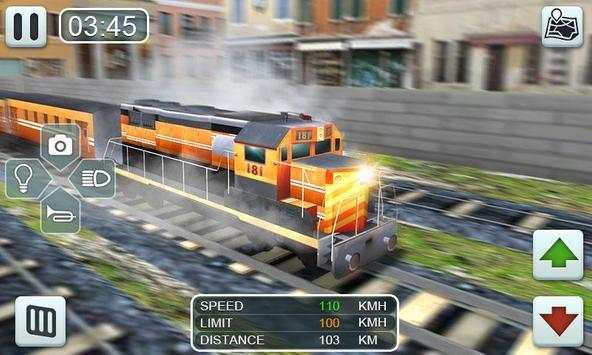Train Driving Simulator - Crossing Railroad Game screenshot 1