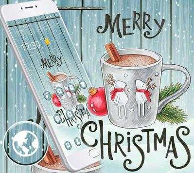 Merry Christmas Coffee Cup Theme screenshot 1
