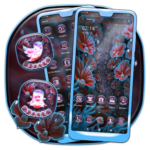 Fractal Flower Launcher Theme 1.0