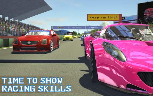Crazy Street Stock Cars Racing 3D screenshot 2