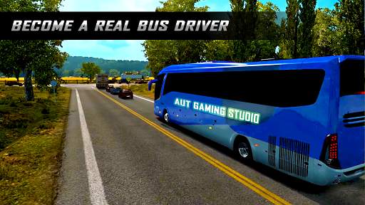 Coach bus simulation hill driving bus simulator 3d screenshot 2