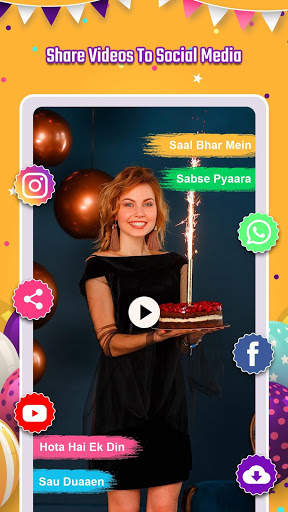 Birthday Lyrical Video Maker screenshot 7