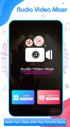 AV Mixer : Audio Video Mixer & MP3 Ringtone Maker screenshot 1