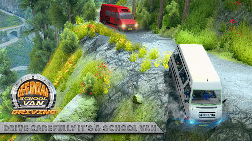 Offroad School Van Driving: Minibus Simulator 2019 screenshot 4