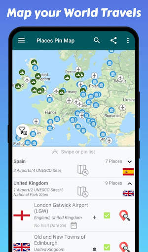 Travel Mapper: Where I've Been screenshot 5