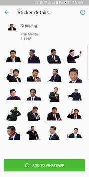 World Political Leaders Sticker for Whatsapp screenshot 4